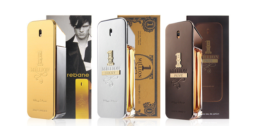 Millionaire Men's Perfume in Glass Bottle, Alluring Scent