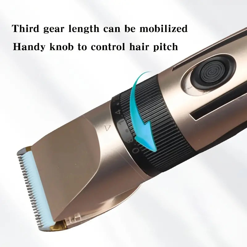 USB Rechargeable Beard Trimmer, 4 Sizes, Professional