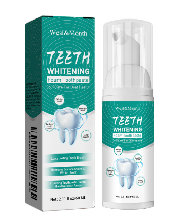 Aliver Tandbleek Foam with Whitening Toothpaste (Single)