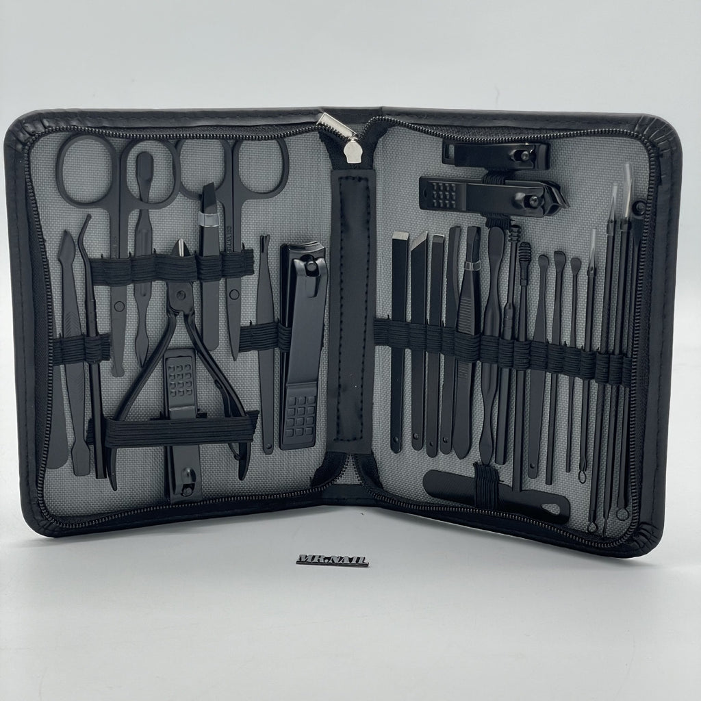 30-Piece Nail Care Set with Clippers and Tools