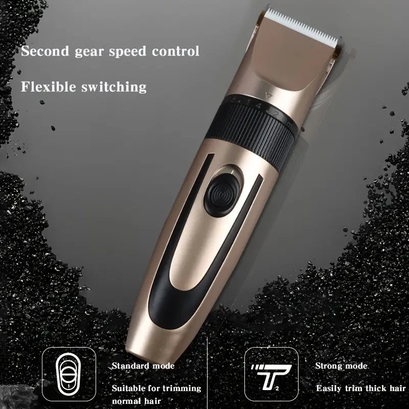 USB Rechargeable Beard Trimmer, 4 Sizes, Professional
