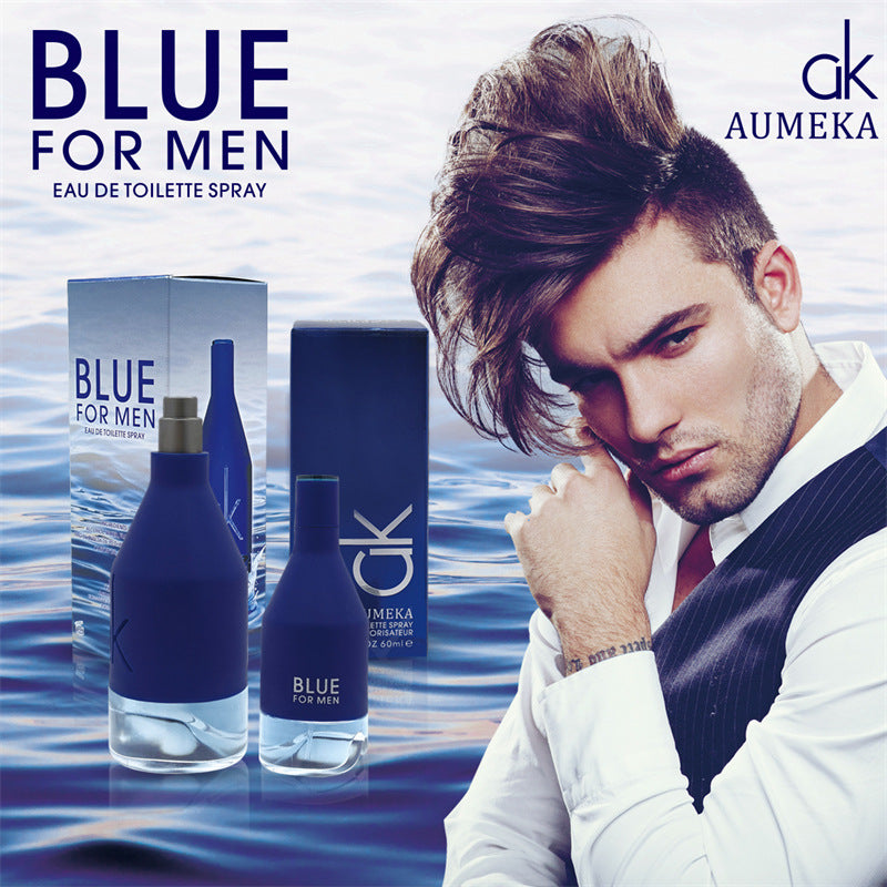Durable Blue Men’s Sample Body Spray for Export