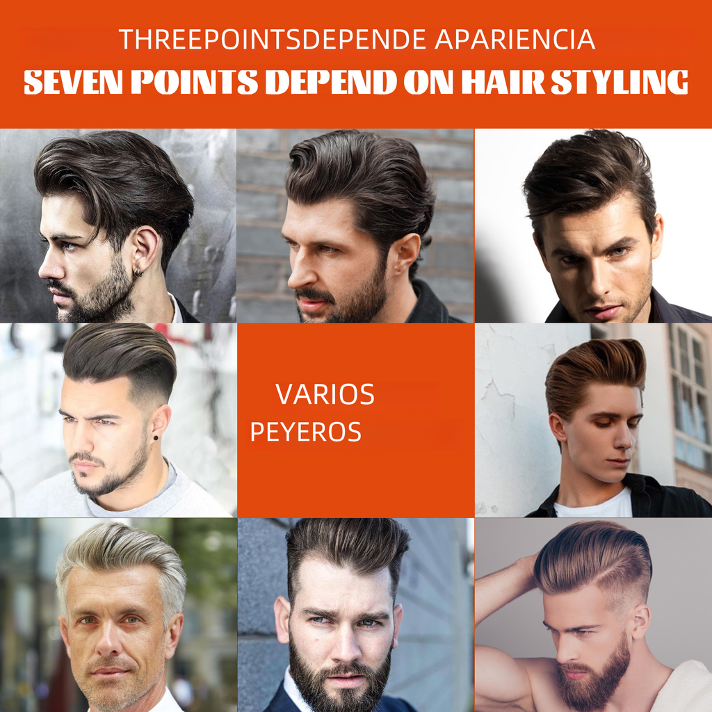 East Moon Men's Hair Wax Comb for Retro Styles