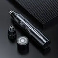 2-in-1 Nose and Mustache Trimmer for Men, USB Rechargeable