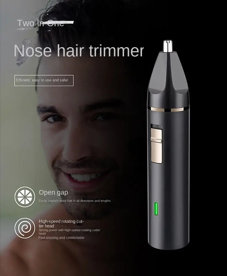 3-in-1 USB Electric Shaver and Beard Trimmer for Men