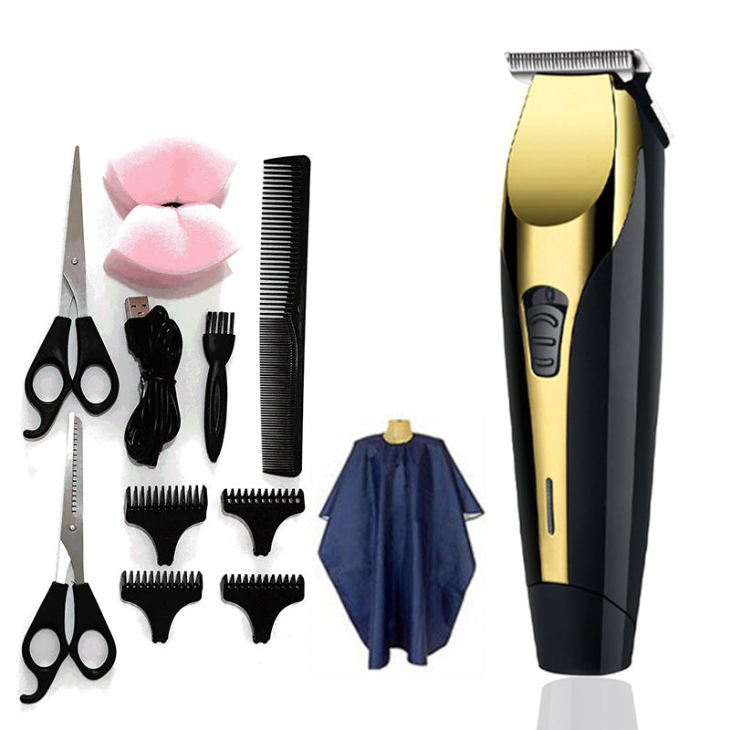 USB Rechargeable Electric Hair Clipper Set for Babies